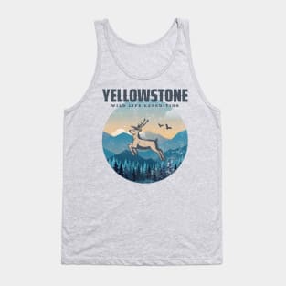 Yellowstone Exclusive Wyoming Snow Lovers Tank Top